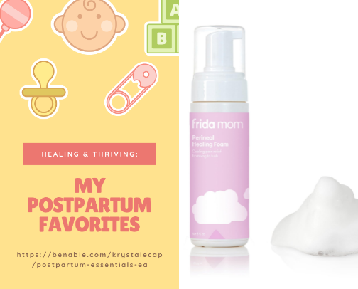 Healing and thriving: My postpartum favorites cover photo collage