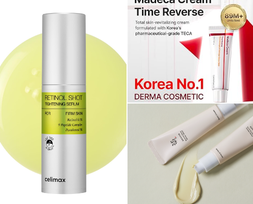 Low-effort, high-reward beauty picks for women over 40 with sensitive, dry skin. cover photo collage