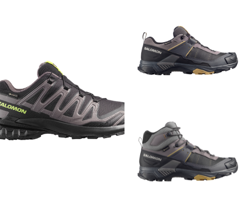 Conquer Every Trail: Men’s Shoes from Salomon! cover photo collage