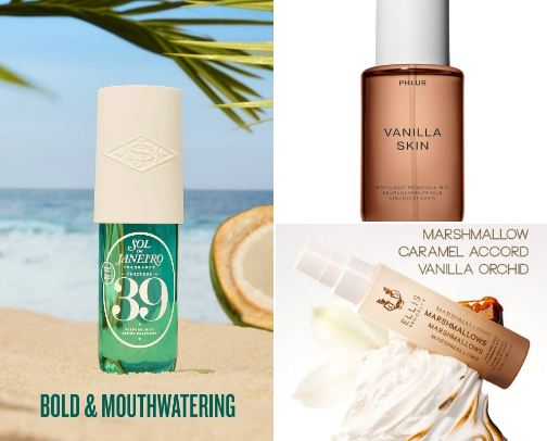 My Top Fragrance for Vanilla/Coconut Girlies 💗 cover photo collage