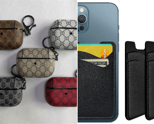 Phone accessories cover photo collage