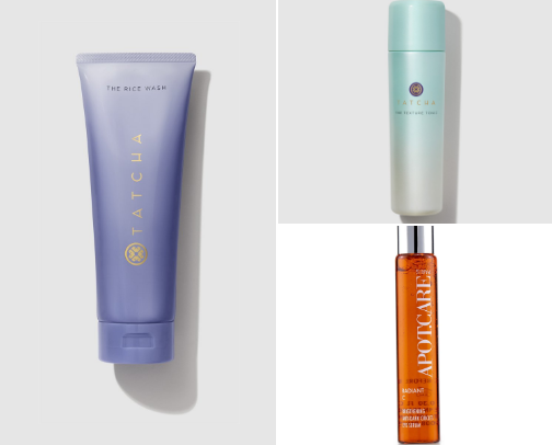 My current skin care routine ✨ cover photo collage