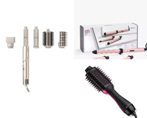 Hair Styling Tools 🎀 cover photo collage