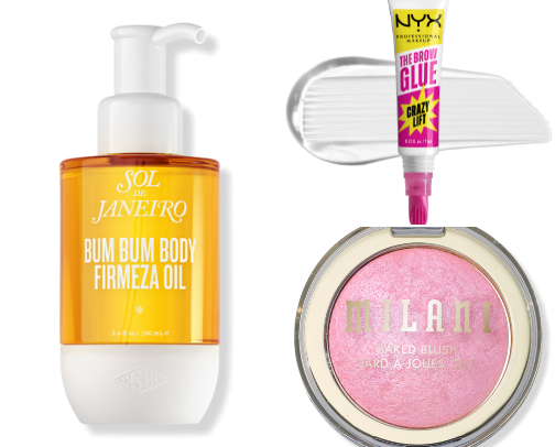 My go to make up and beauty products cover photo collage