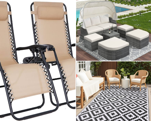 Furniture cover photo collage
