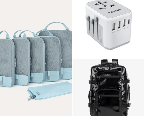 Travel Essentials 🧳 cover photo collage