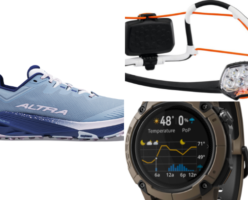 Running & Ultramarathon Gear cover photo collage