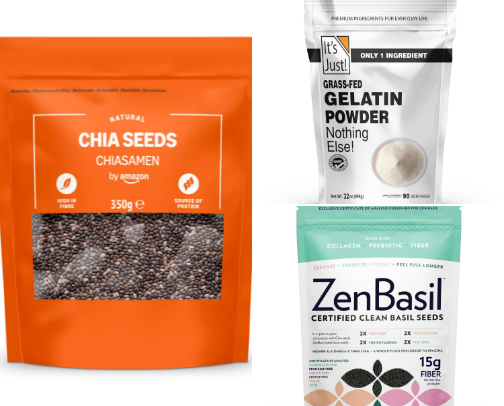 Healthy Pantry Staples for Postpartum Moms cover photo collage