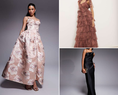 ASOS Wedding Guest Dresses Under $100 cover photo collage
