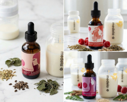 Breastfeeding Must-Haves: Best Milky Mama Products for Milk Supply cover photo collage