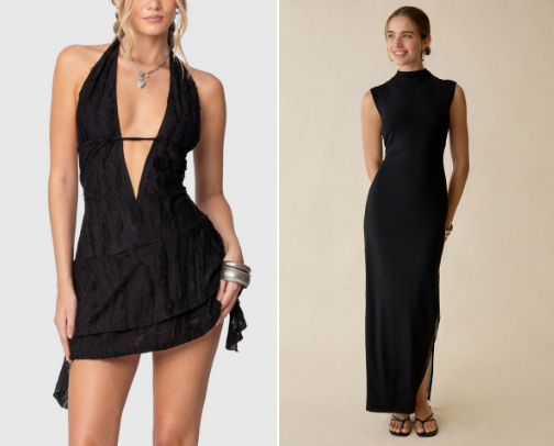 Little Black Dress Approved cover photo collage