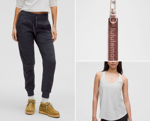 My Favorite Lulu Pieces for Mom Life. cover photo collage