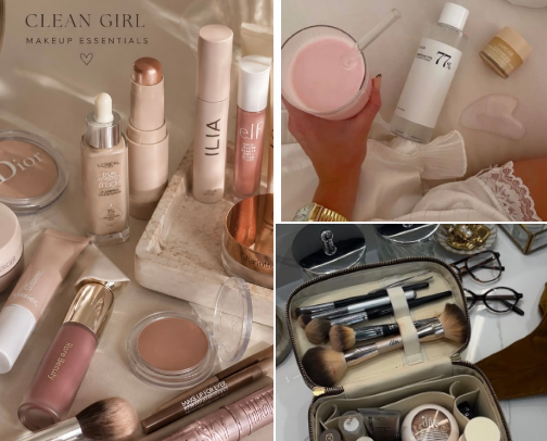 My favorite beauty recs cover photo collage