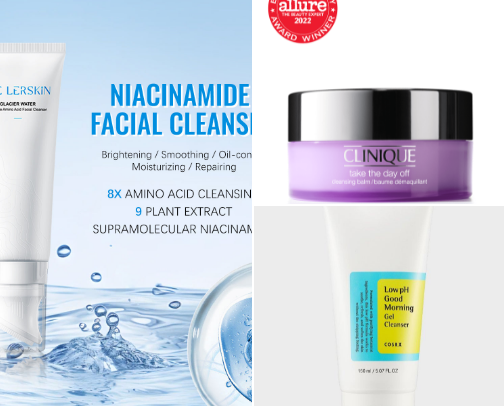🫧 Find Your Perfect Face Wash ✨ cover photo collage
