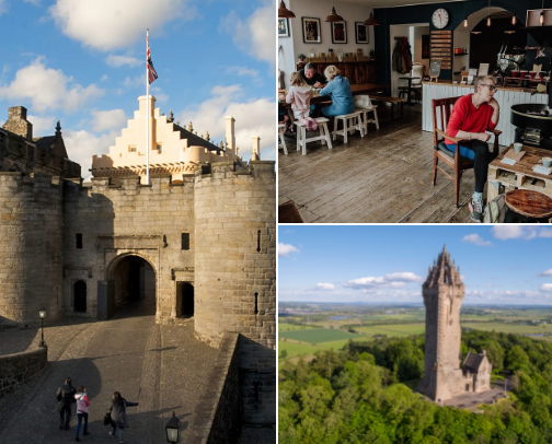 My best Stirling, Scotland recs cover photo collage