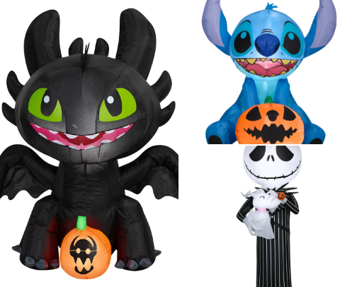 Outdoor Halloween decor cover photo collage