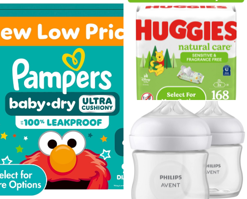 Affordable Baby & Toddler Essentials cover photo collage