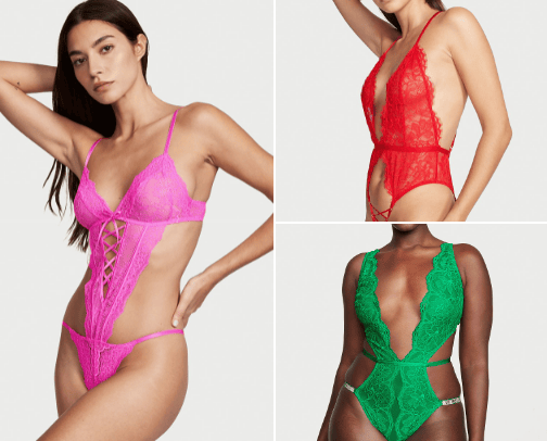 victoria's secret lingerie🤝🏻💖 cover photo collage