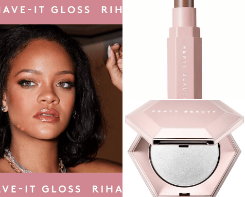 Fenty Beauty by Rihanna cover photo collage