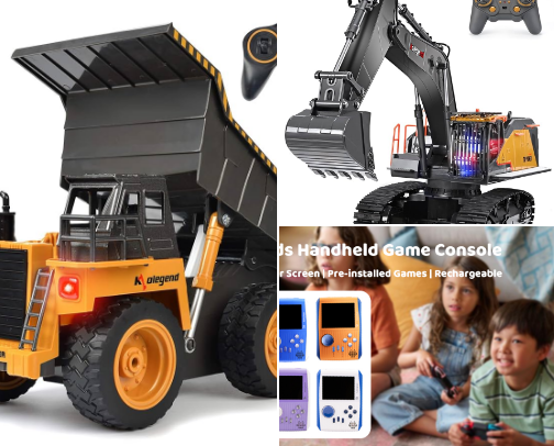 Toy/Gift Ideas for Little Boys cover photo collage