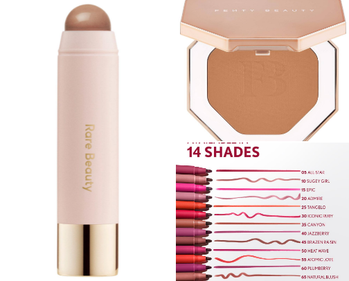 My favorite beauty recs cover photo collage