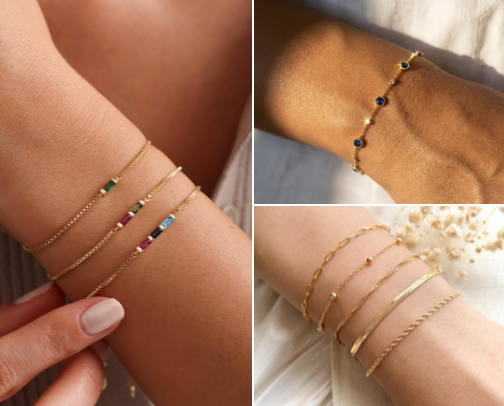 Everyday Dainty Jewelry cover photo collage