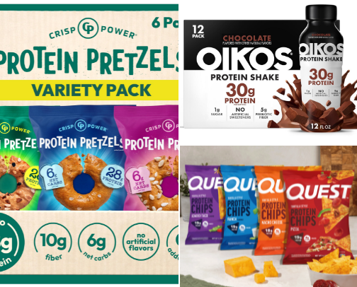 Protein Foods/Drinks I Love cover photo collage
