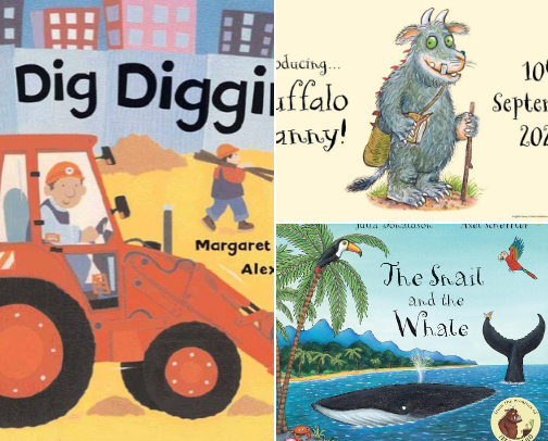 Children's Book recs (from a father of 2) cover photo collage