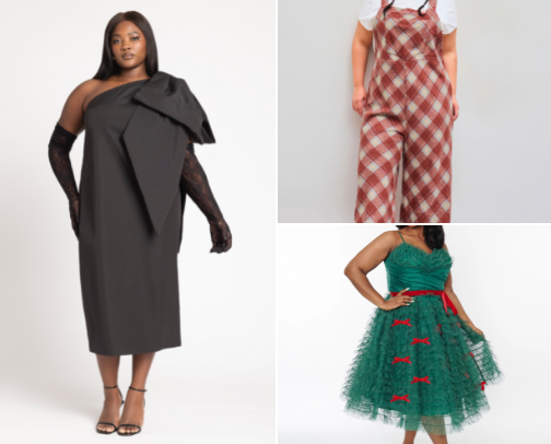 Pulse Size Holiday Outfits cover photo collage