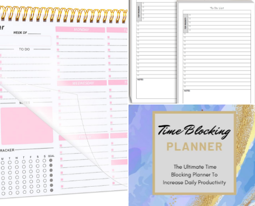 Planning Tools for Busy Creative People cover photo collage