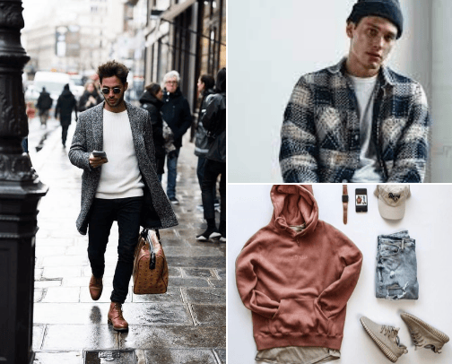 MAN CLOTHES cover photo collage