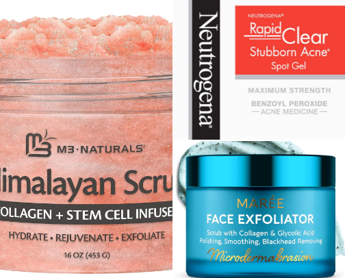 Skin supplies cover photo collage
