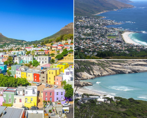 Cape Town Photoshoot Locations: Where to Book Your Portrait, Couple or Family Shoot cover photo collage