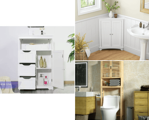 Bathroom cover photo collage