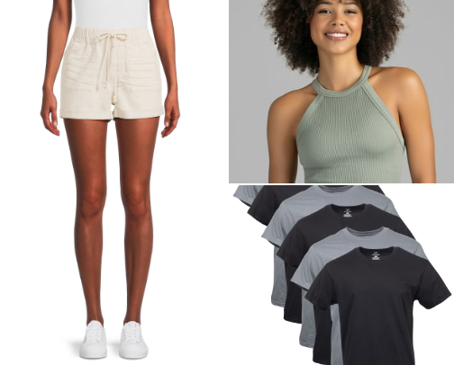 AFFORDABLE FASHIONWEAR AT WALMART cover photo collage
