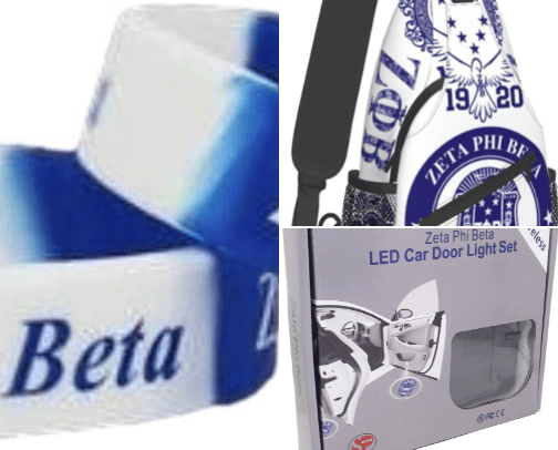 Zeta Phi Beta Apparel cover photo collage