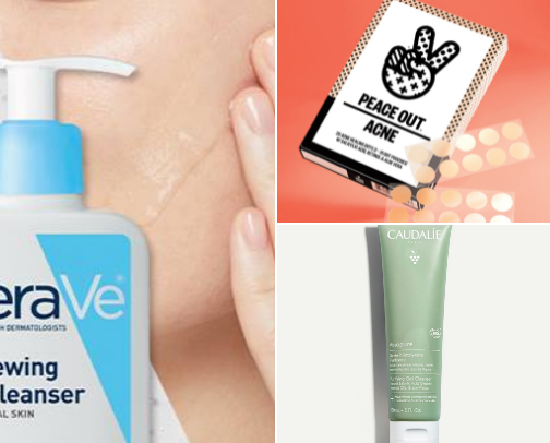 My Acne-Fighting Essentials cover photo collage