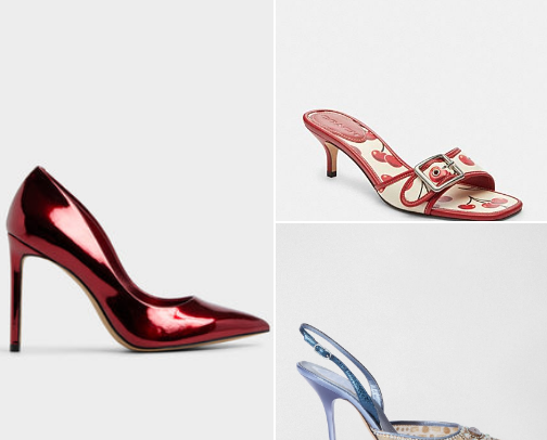 Favorite shoes cover photo collage