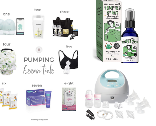 Pumping essentials cover photo collage