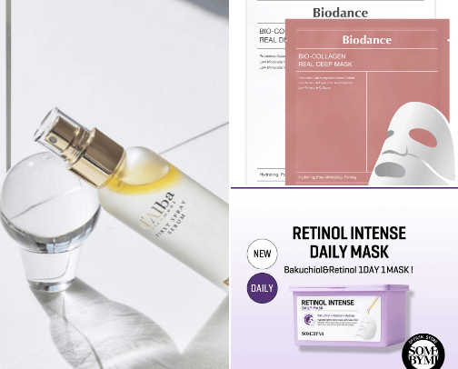 Skincare & body care routine cover photo collage