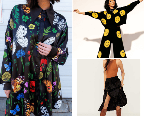 Clothes cover photo collage