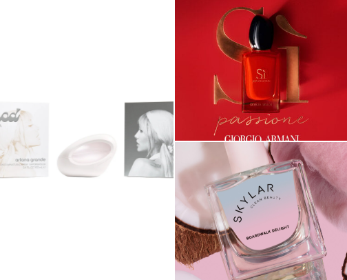 My Perfume/Fragrance Essentials cover photo collage