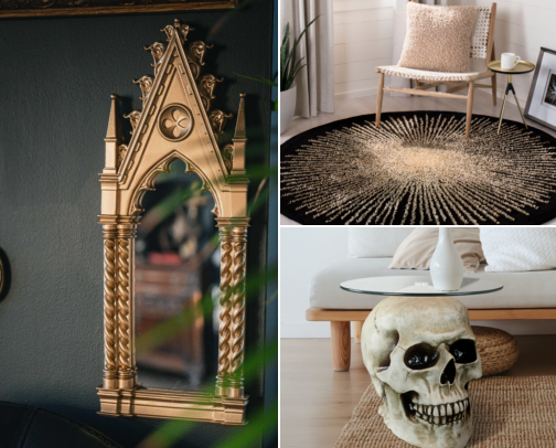 Goth Home Decor cover photo collage