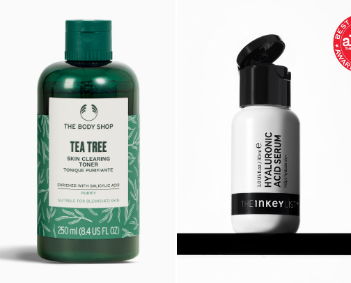 Skin care cover photo collage