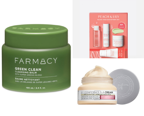 Skincare cover photo collage