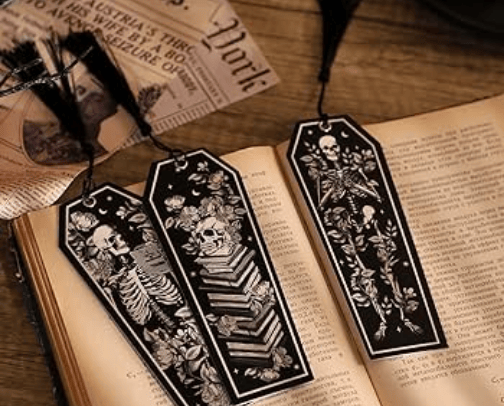 Bookish Gifts for the Goth and Alt personalities 🖤 cover photo collage