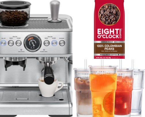 Coffee cover photo collage