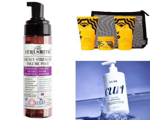 Haircare for CURLY hair✨ cover photo collage