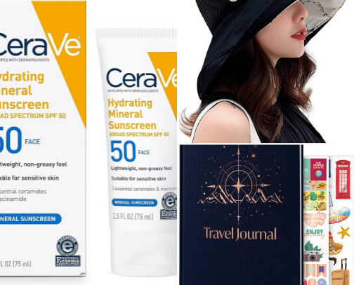 Travel Essentials!! cover photo collage