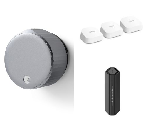 Best Smart Home Upgrades for Wi-Fi, Security, Climate & Audio cover photo collage